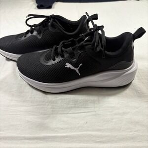 Puma Transport Running Shoes Womens 8.5 Black Pre-Owned